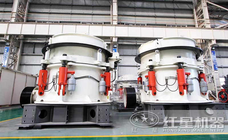 液壓圓錐破碎機，時產72-1100噸