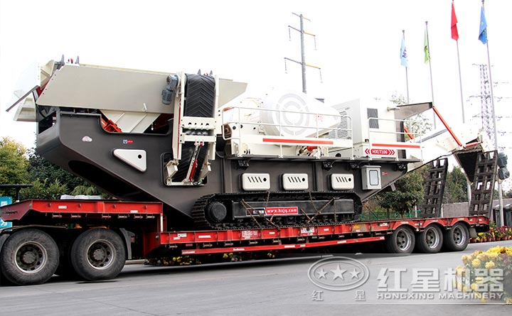 全移動破碎站價格實惠，發(fā)貨用戶現場