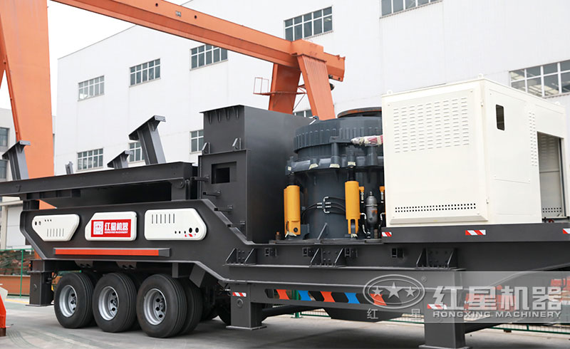 圓錐式移動破碎機，多腔模式，彈簧保險過載裝置