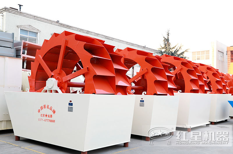 輪式洗砂機(jī)，洗凈率高 