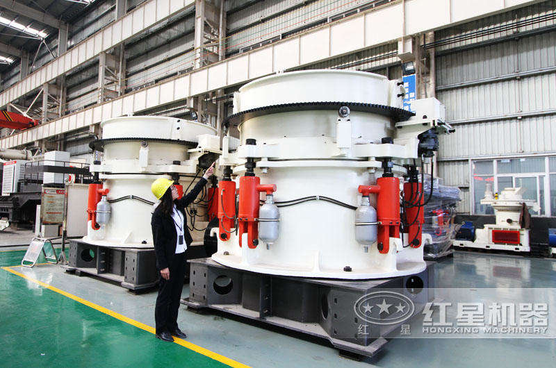 二級破碎圓錐式破碎機，產(chǎn)量高，效益好