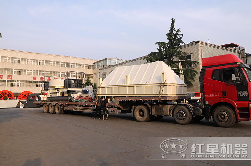 時產50噸制砂機發貨，廠家直銷