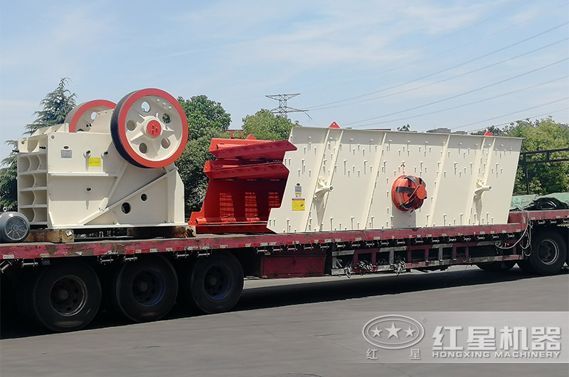 A、B填料生產設備已發貨