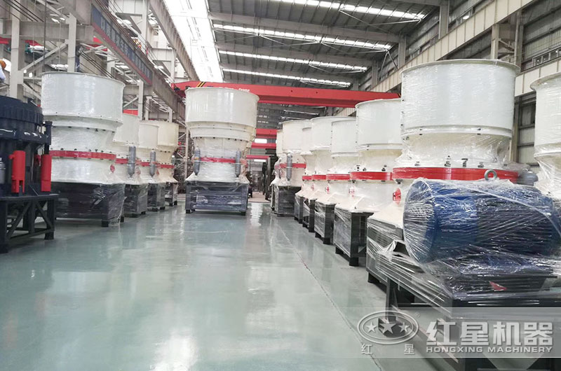 紅星圓錐破碎機廠區、現貨充足