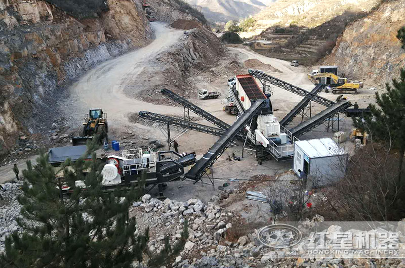 移動破碎機生產現場